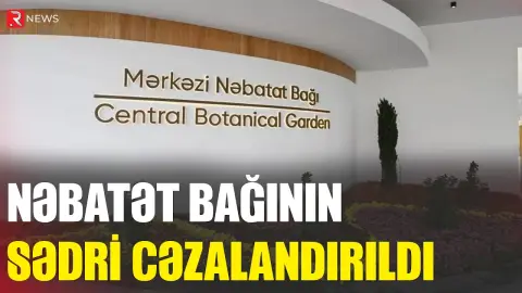 Nəbatat Bağının sədri cərimələndi - İki nəfər xəsarət aldığına görə - RTV