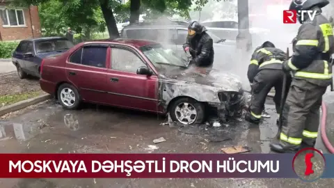 Moskvaya son iki ilin ən kütləvi dron hücumu edildi - RTV