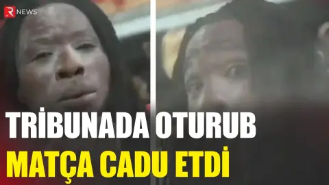 Tribunadan oturub matça cadu etdi - Dünya Kubokunda qalmaqal - RTV