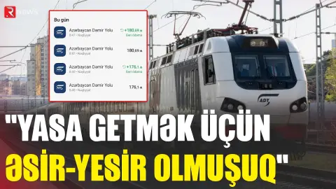 "Bakı-Tbilisiyə qatarına bilet tapılmır" - Qatara daha tez tərpənənlər minir? - RTV