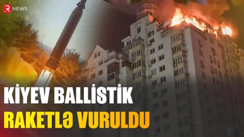 Kiyev ballistik raketlərlə vuruldu:Ölənlər var - RTV