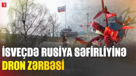 İsveç Rusiya səfirliyinə hücum etdi - Rus diplomatlar təşvişdə - RTV